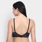 Ladies' 100% Cotton Non-Padded Bra, Navy Blue, small image number null